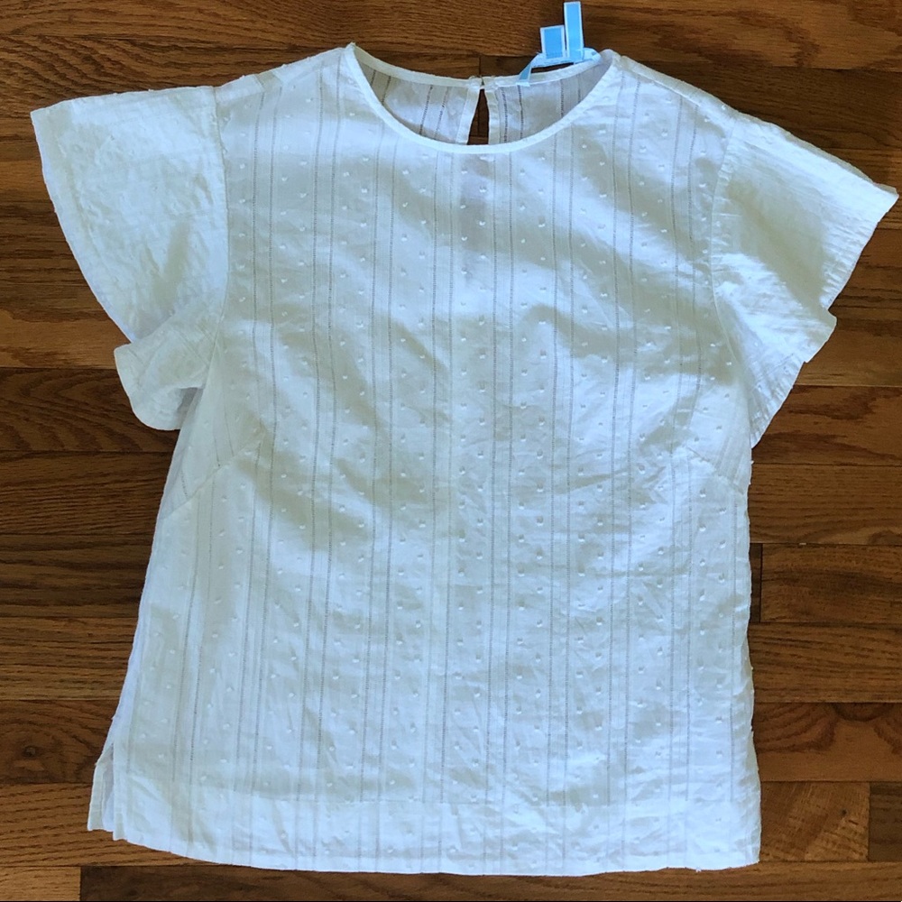 Draper James White Shirt